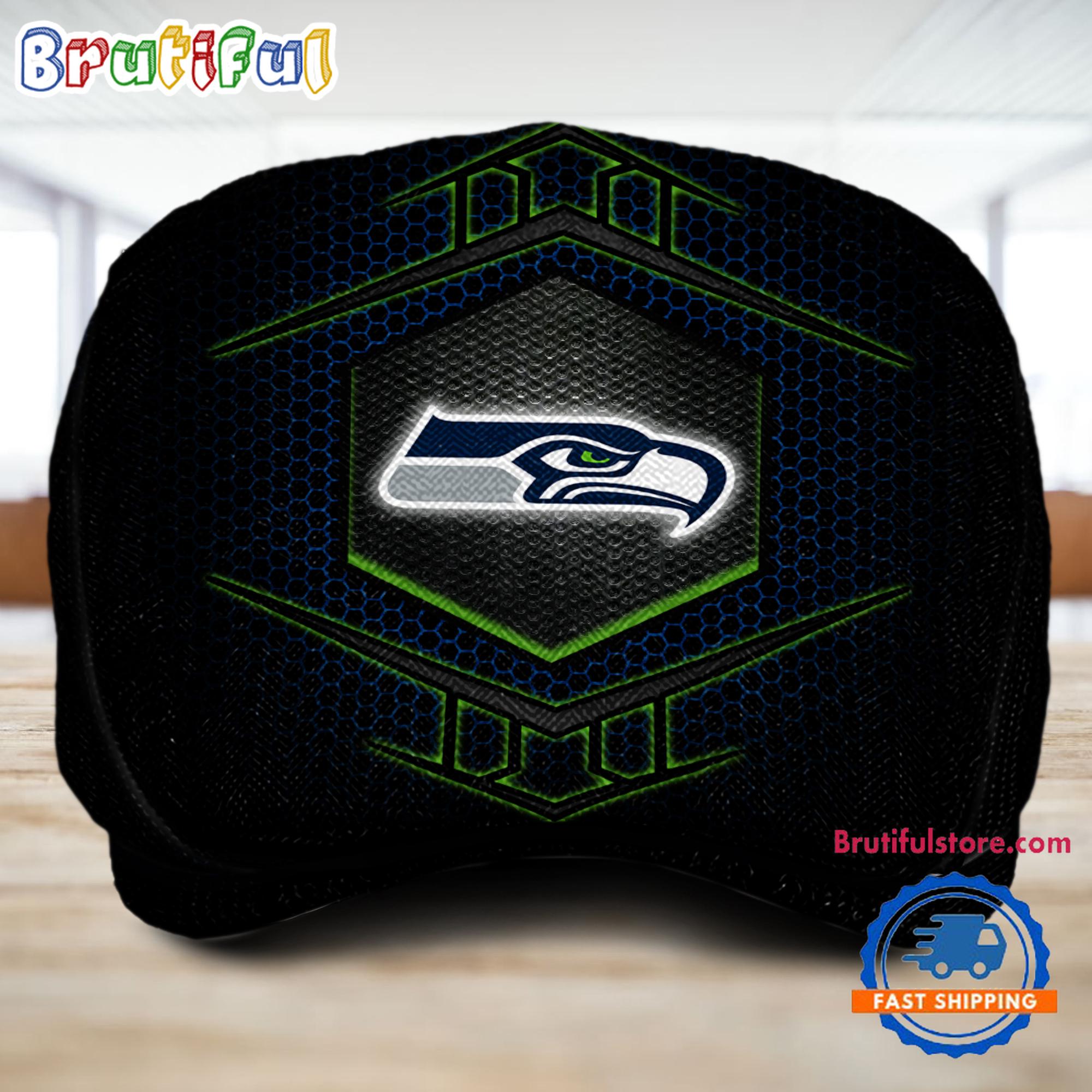 NFL Seattle Seahawks Classic Jeff Cap, Football Team Versatile Jeff Cap