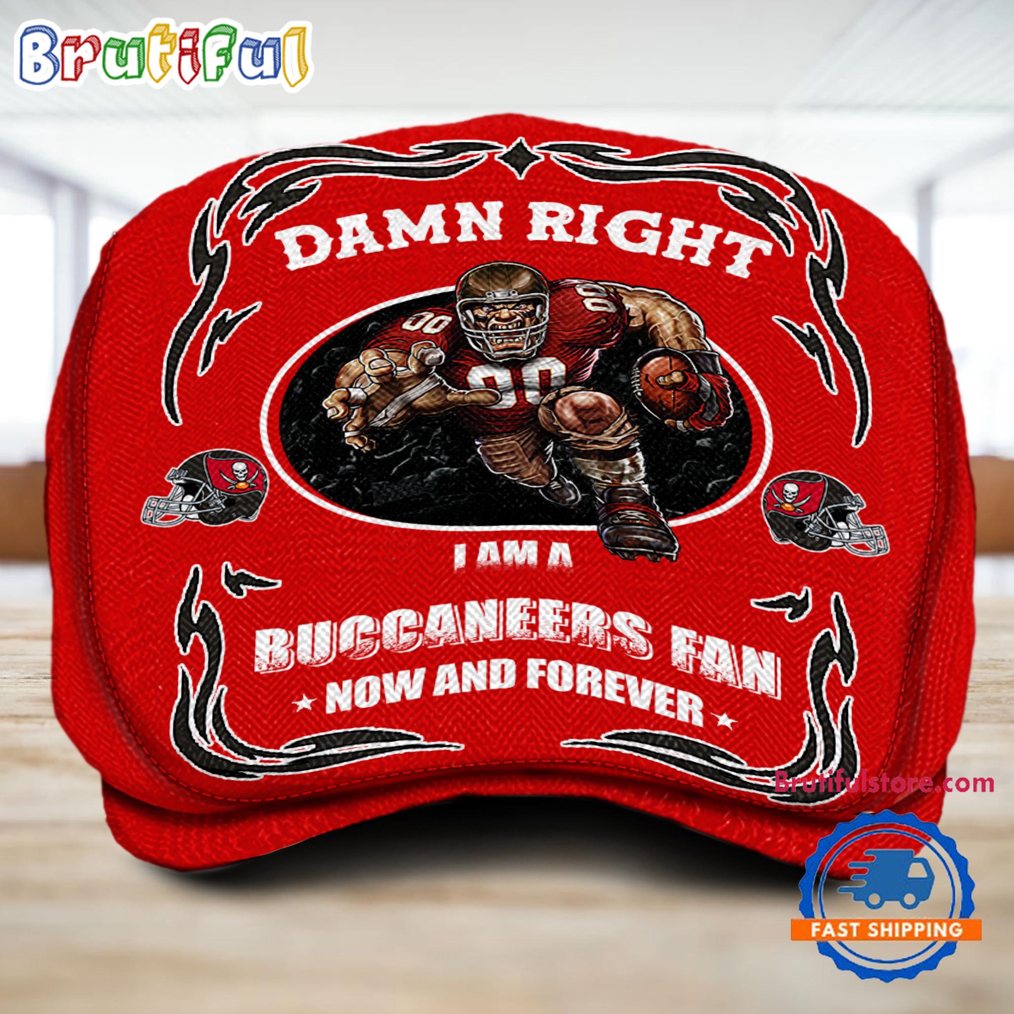 NFL Tampa Bay Buccaneers Mascot Football Fans Custom Jeff Cap