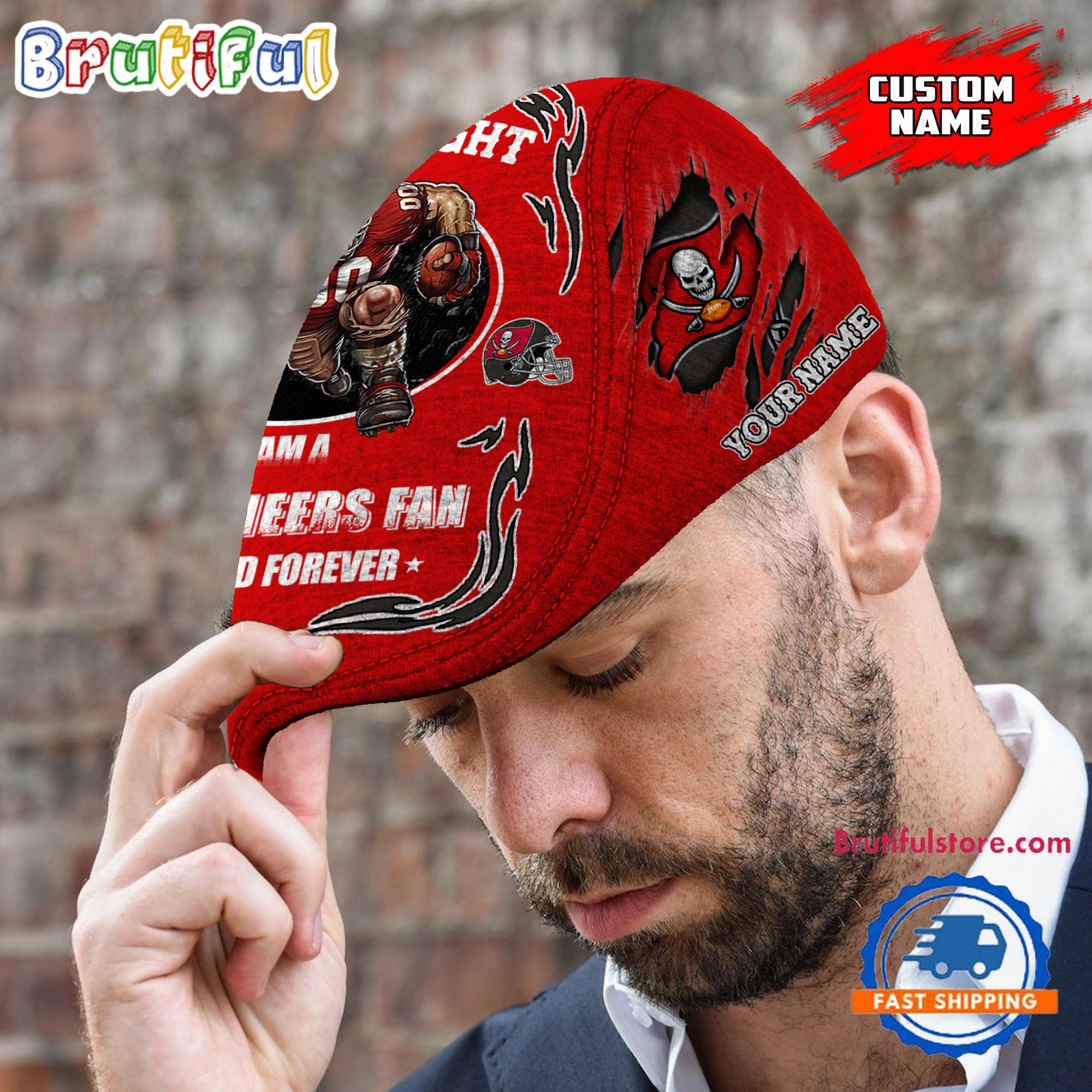 NFL Tampa Bay Buccaneers Mascot Football Fans Custom Jeff Cap