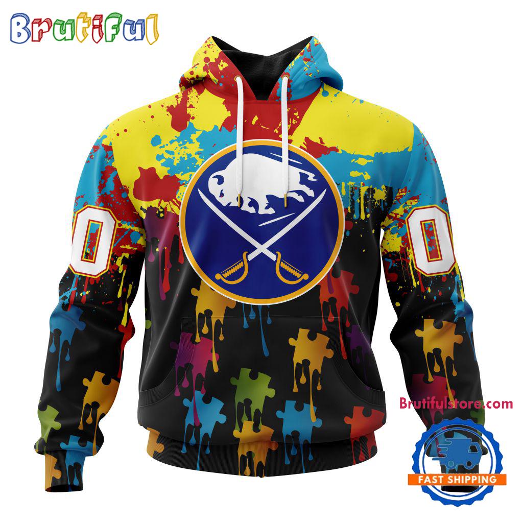 NHL Buffalo Sabres Special Autism Awareness Custom Hoodie, Sweatshirt, TShirt