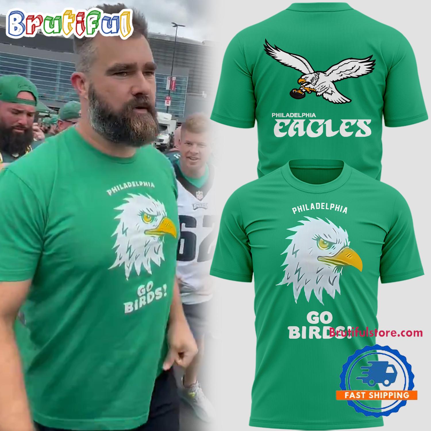 Philadelphia Eagles GO BIRDS 2024 NFL T Shirt