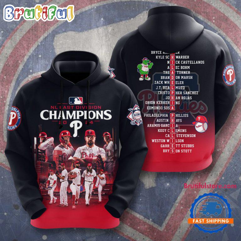 Philadelphia Phillies NL East Division Champions 2024 Hoodie