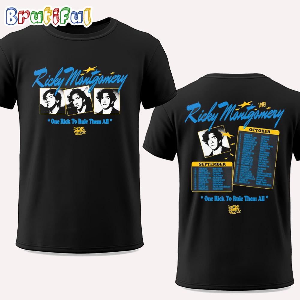 Ricky Montgomery One Rick To Rule Them All Tour T Shirt