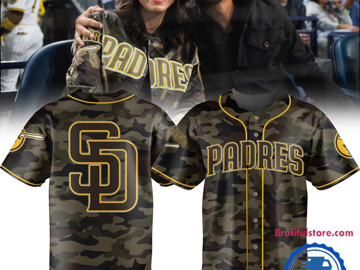 San Diego Padres Camo 2024 Basball Jersey