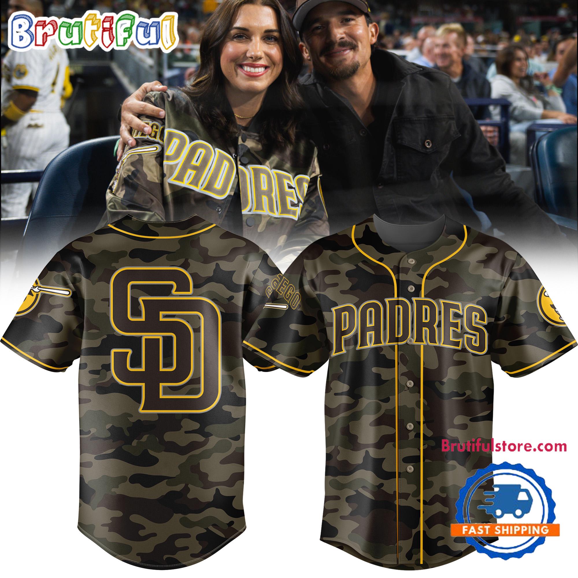 San Diego Padres Camo 2024 Basball Jersey