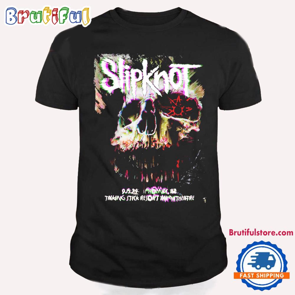 Slipknot Band 9-15-2024 Tour Talking Stick Resort Amphitheatre Phoenix AZ T Shirt