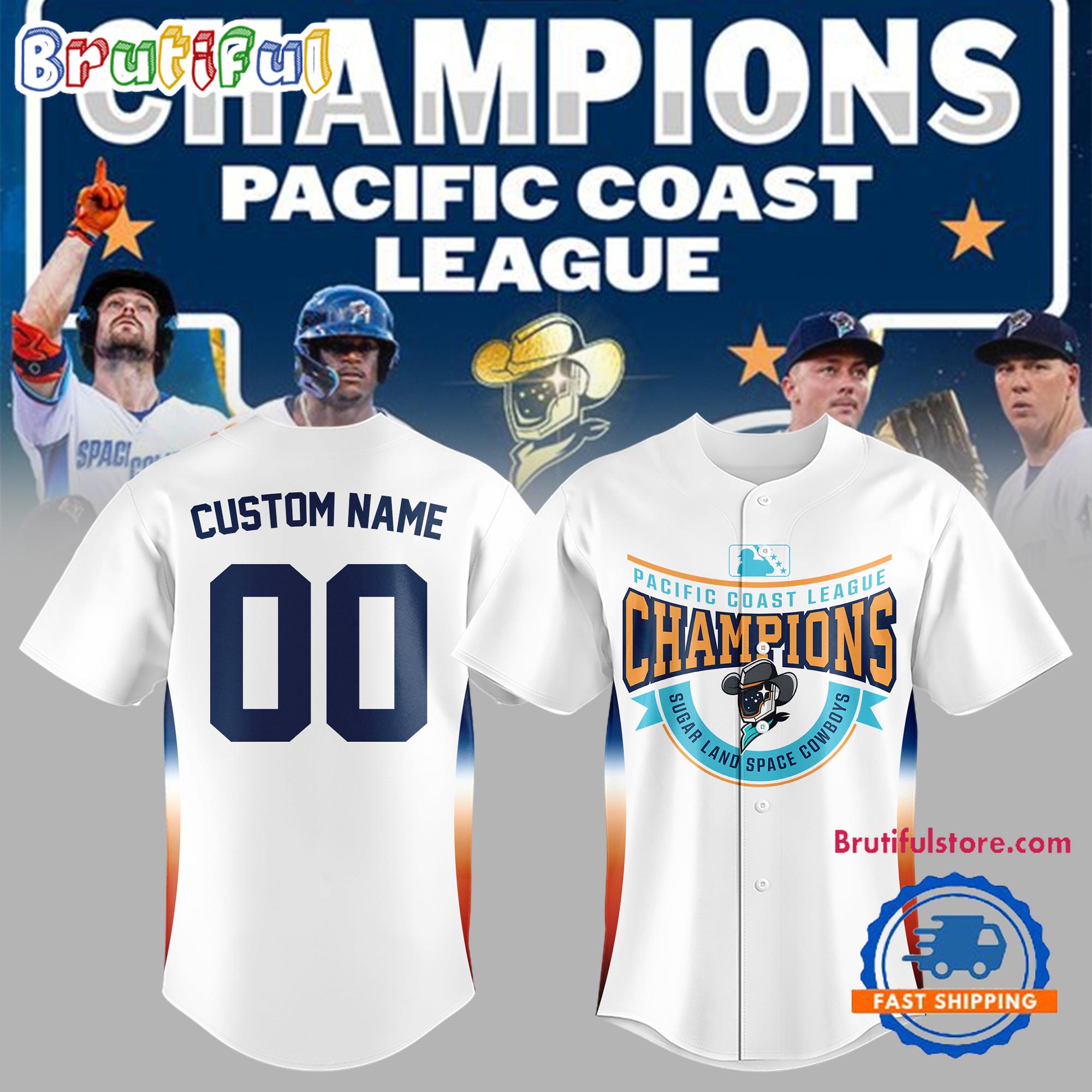 Sugar Land Space Cowboys Pacific Coast League 2024 Custom Jersey