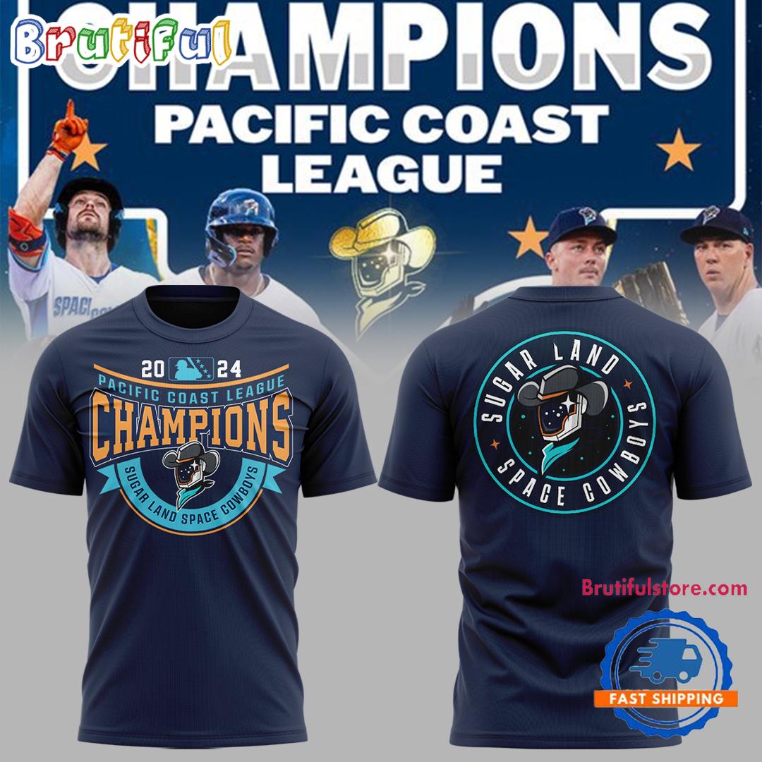 Sugar Land Space Cowboys Pacific Coast League 2024 Team T Shirt