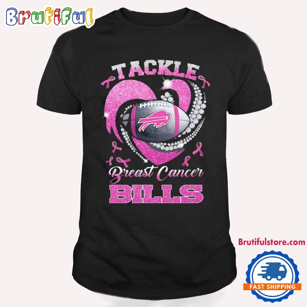 Tackle Breast Cancer Buffalo Bills T Shirt