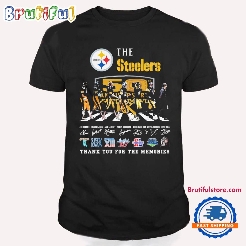 The Steelers 2024 NFL Thank You For The Memories T Shirt