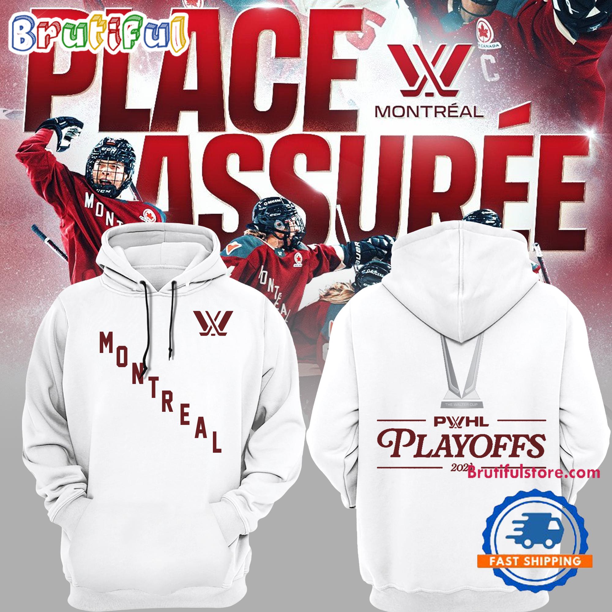 Victoire De Montreal Women's Hockey League PWHL Playoff 2024 Hoodie Shirt