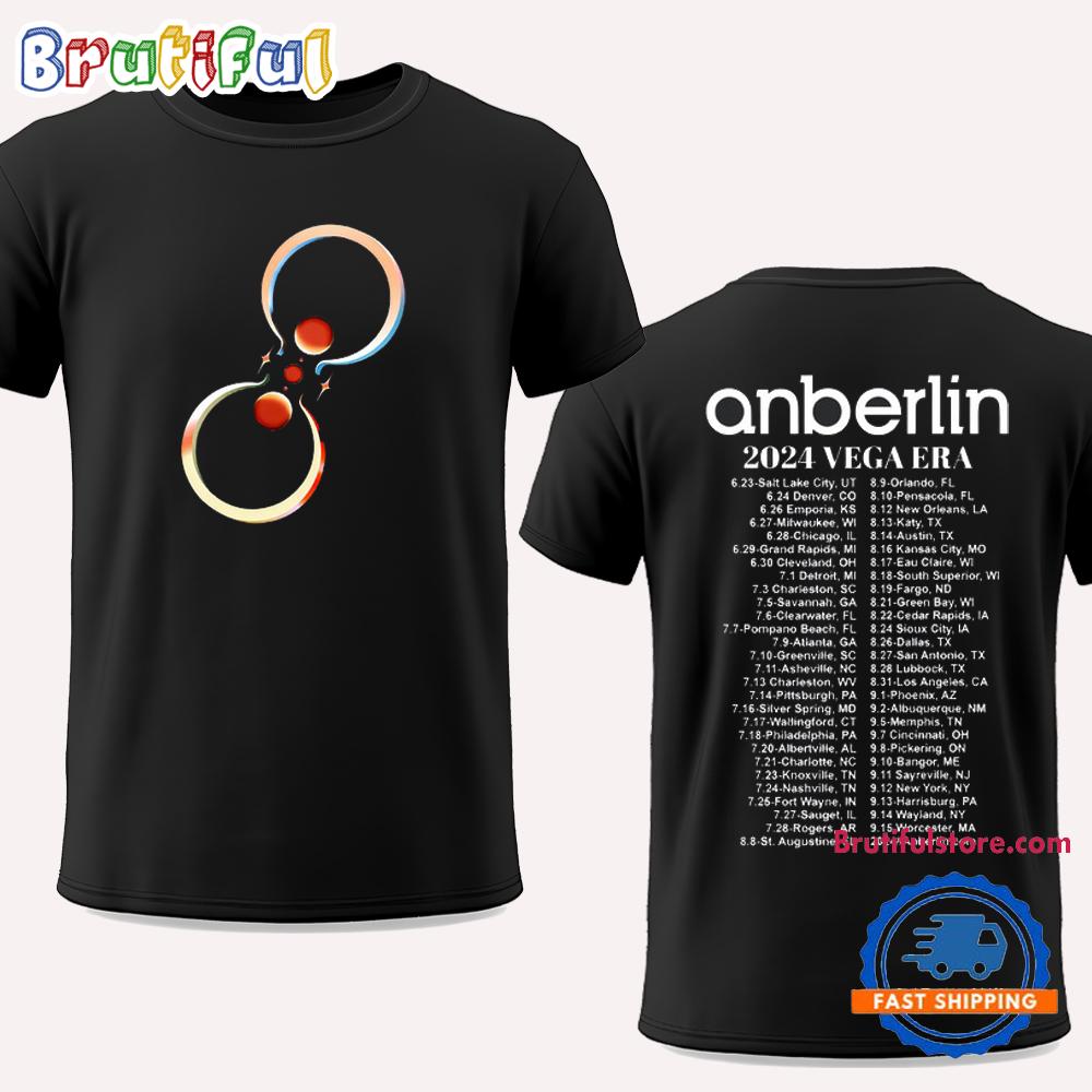 Anberlin Vega 2024 Tour Vintage T Shirt