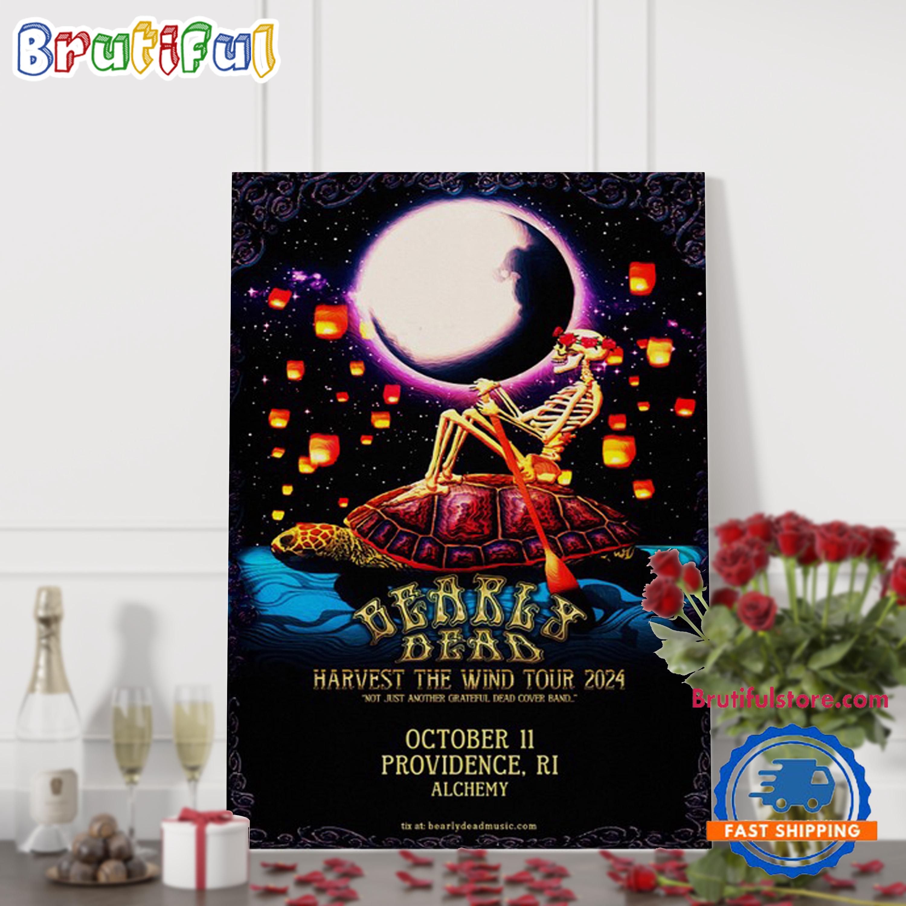 Bearly Dead Alchemy Providence RI Oct 11 2024 Wall Art Poster Canvas