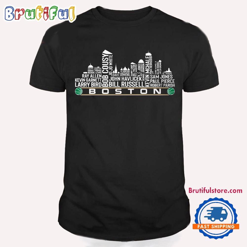 Boston Celtics NBA 2024 Hall Of Fame T Shirt