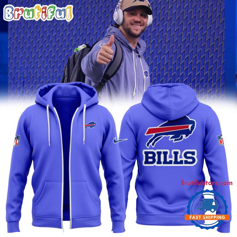 Buffalo Bills Special Josh Allen Buffalo Bills Football Zip Hoodie
