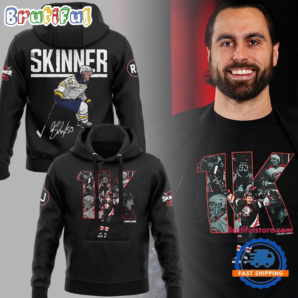 Buffalo Sabres Jeff Skinner 1000 Career Games Hoodie