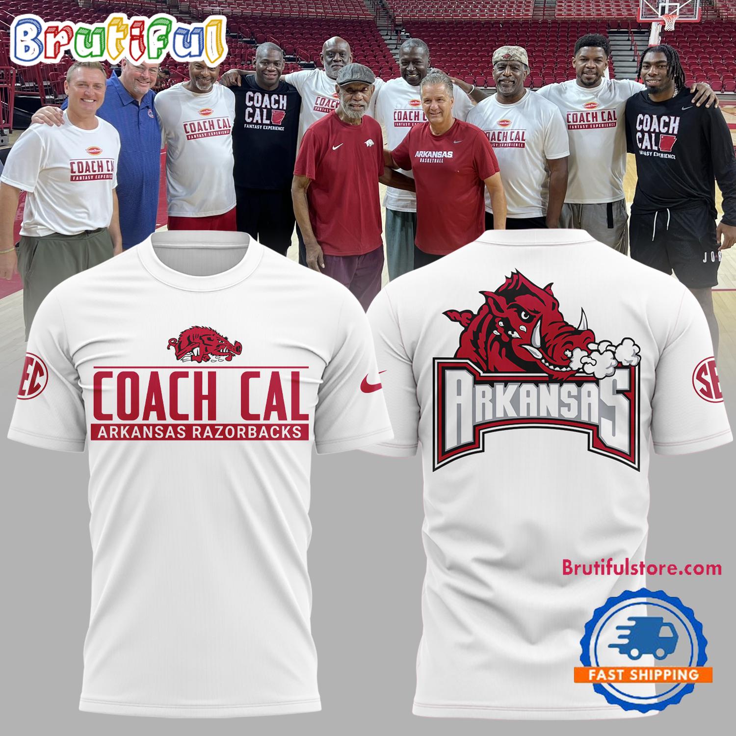 Coach John Calipari Arkansas Razorbacks Basketball T Shirt