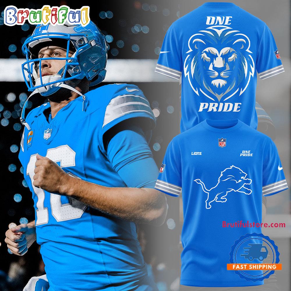 Detroit Lions ONE PRIDE New Version 2024 All Over Print Shirt