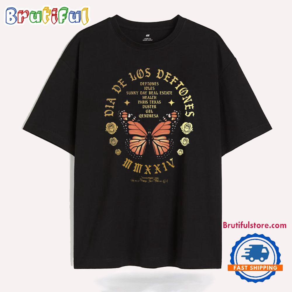 Dia De Los Deftones Petco Park San Diego Ca Nov 2 2024 T Shirt