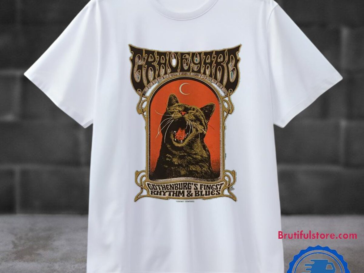 Graveyard Cats Scream On Tour Fall 2024 T Shirt