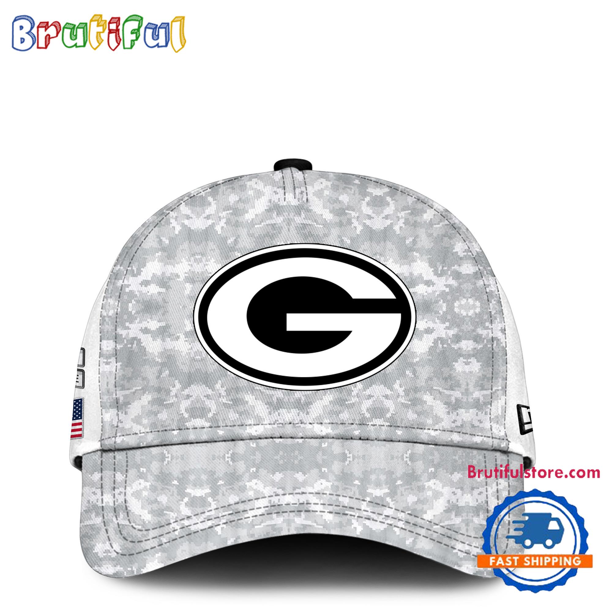 Green Bay Packers Camo 2024 Salute to Service Club Veterans Limited Baseball Cap