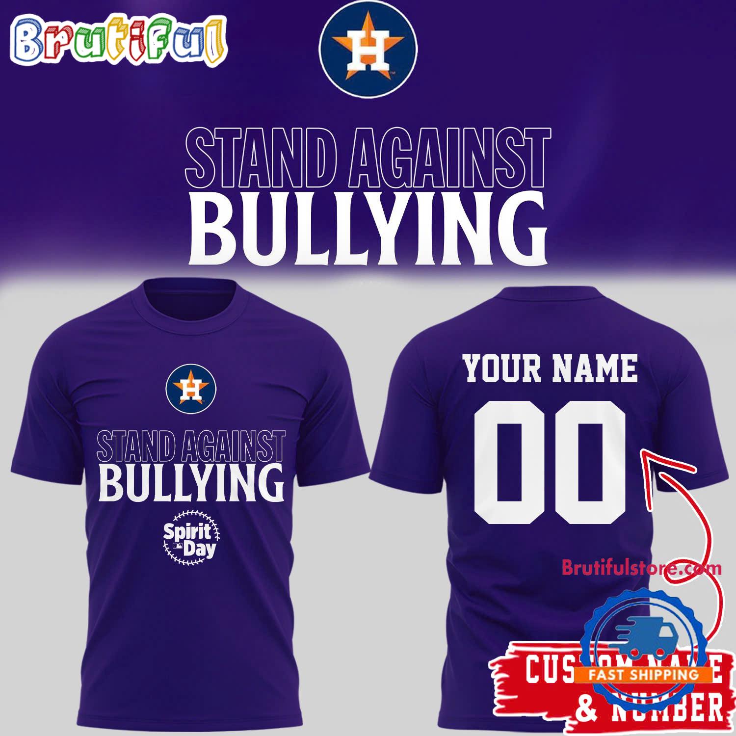 Houston Astros Special Edition Stand Against Bullying T Shirt