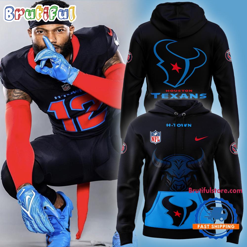 HTown Blue Houston Texans Alternate Game Hoodie