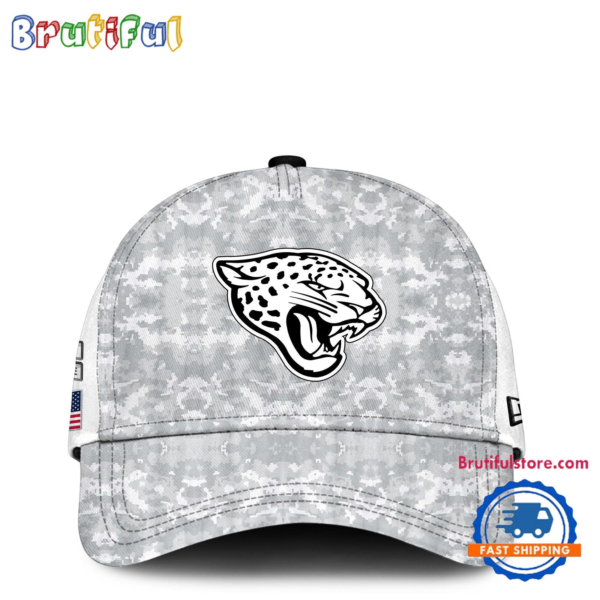 Jacksonville Jaguars Camo 2024 Salute to Service Club Veterans Limited Baseball Cap