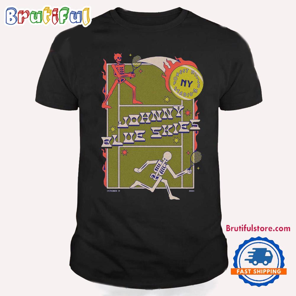 Johnny Blue Skies Forest Hills Stadium Forest Hills NY Oct 19 2024 Tour T Shirt