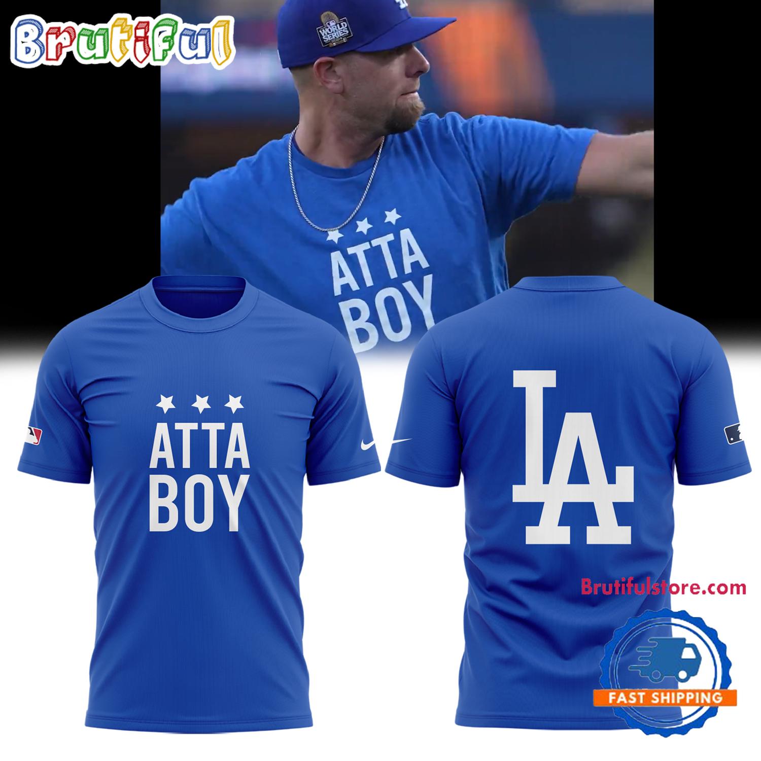 Los Angeles Dodgers Edition Atta Boy T Shirt