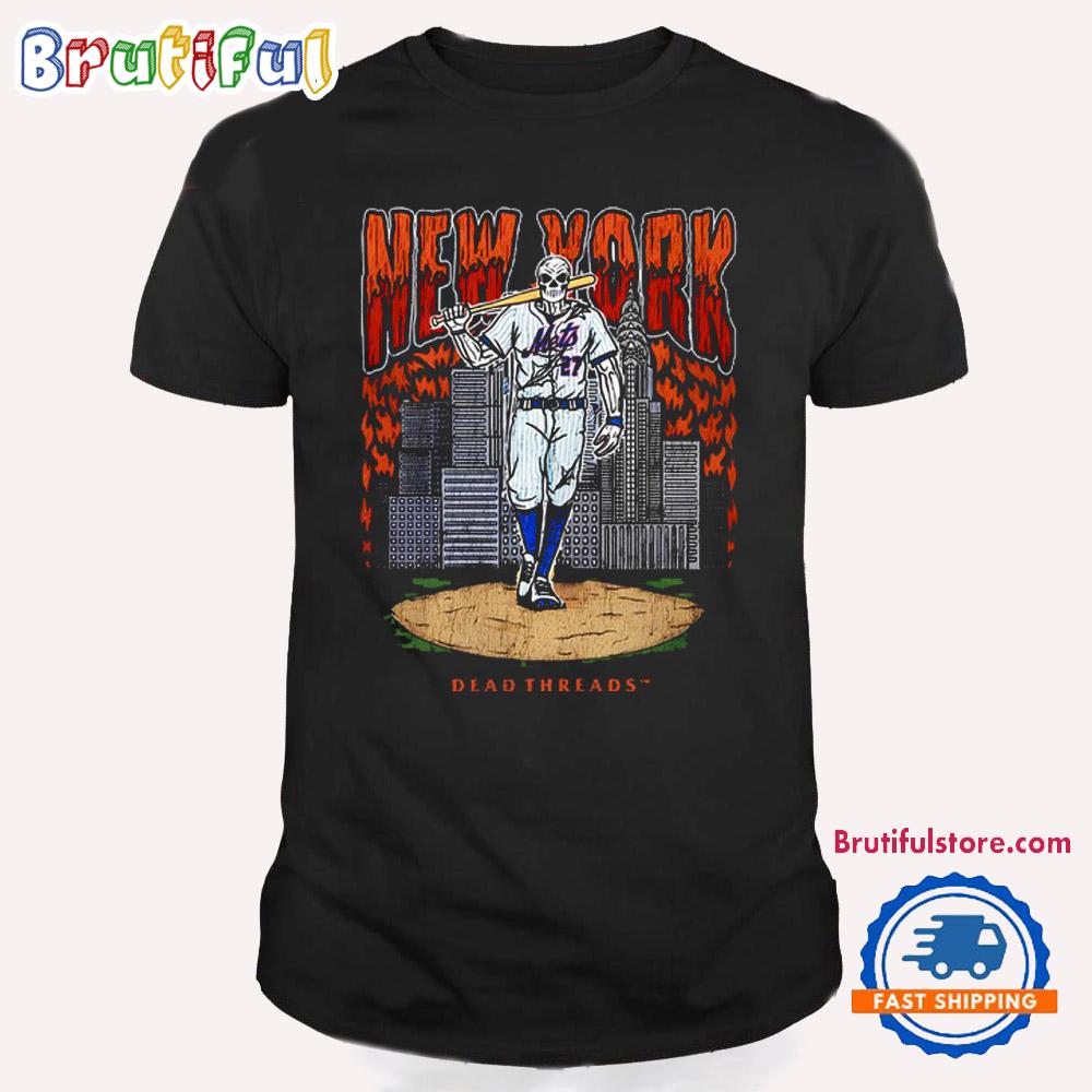 Mets Reed Garrett New York Dead Threads 2024 T Shirt