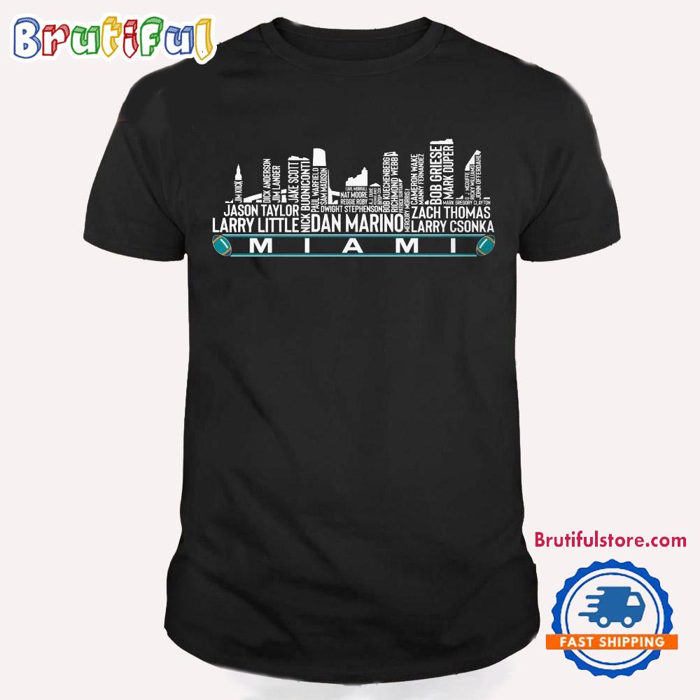 Miami Dolphins NFL 2024 Hall Of Fame T Shirt