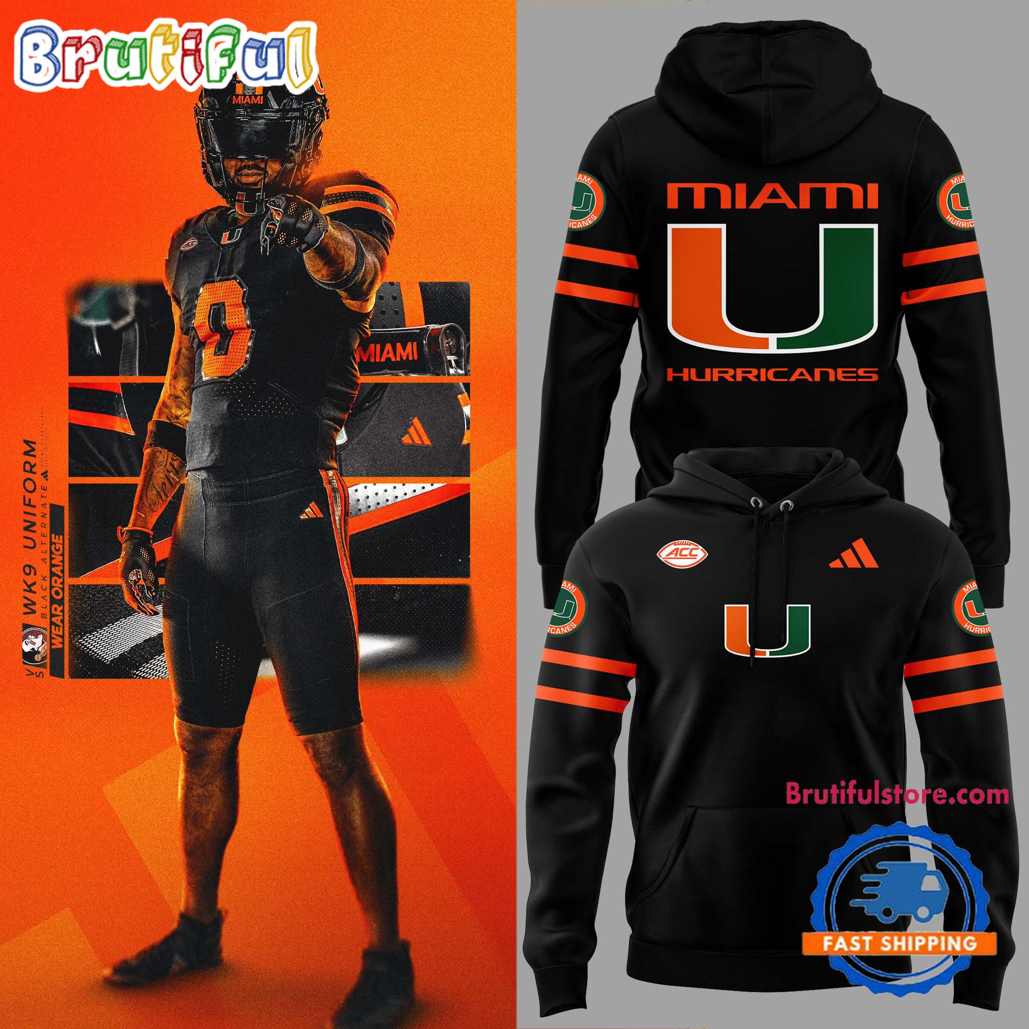 Miami Hurricanes DARK MODE Limited Edition Hoodie1