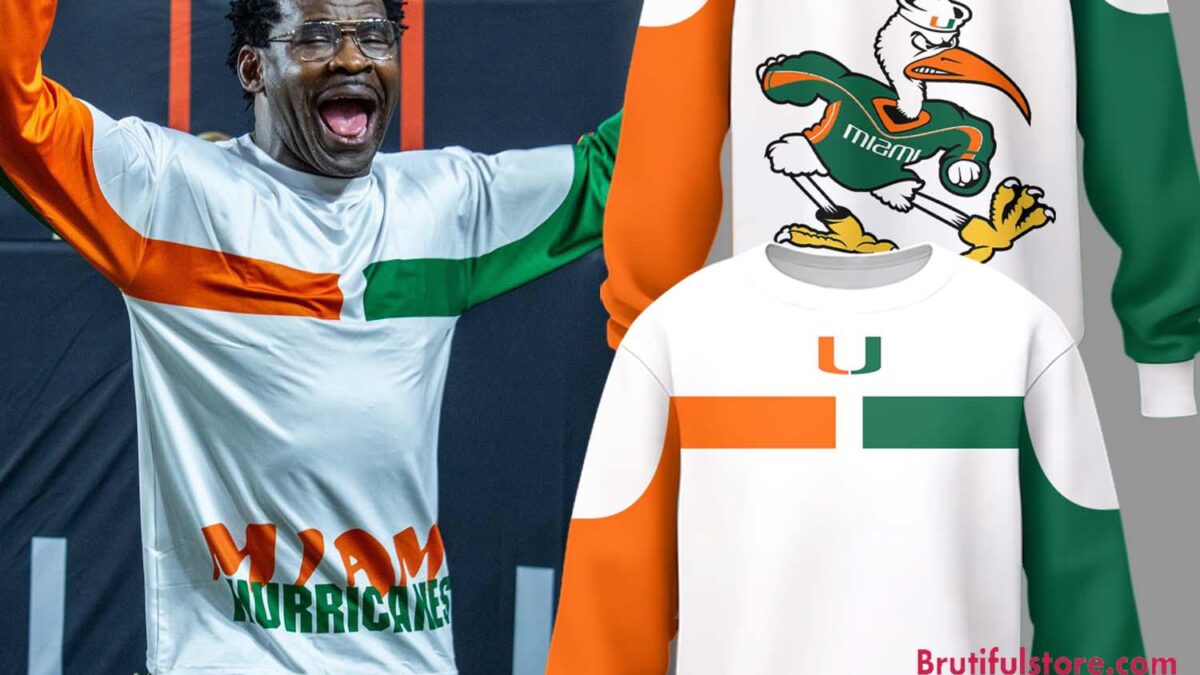 Miami Hurricanes x Michael Irvin Limited Edition Sweatshirt1