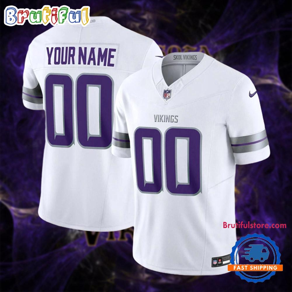 Minnesota Vikings Active Player Custom Winter Warrior Limited Football Jesey, Minnesota Vikings Winter Warrior Jersey
