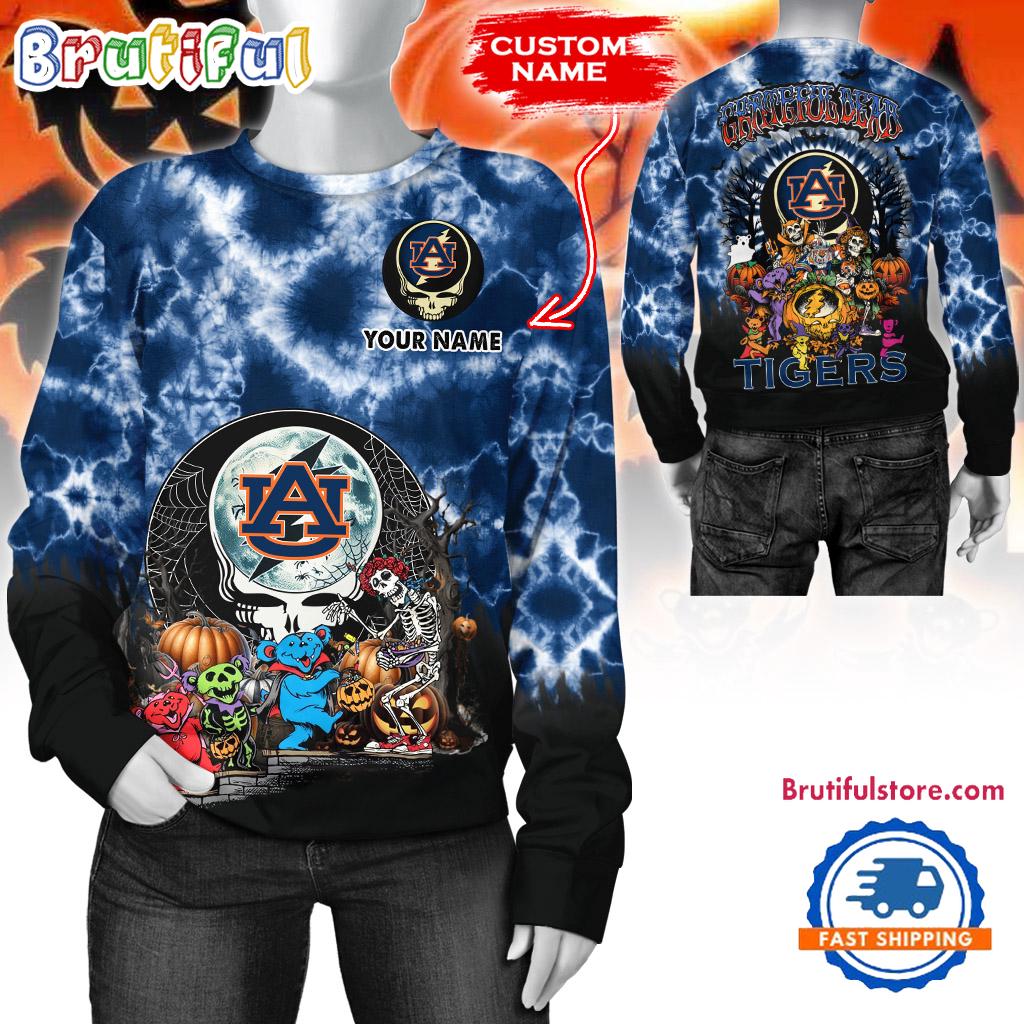 NCAA Auburn Tigers Special Football Halloween Limited New Sweatshirt, Hoodie, T Shirt