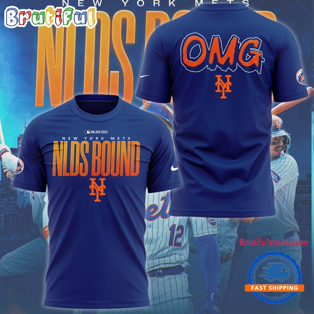 New York Mets NLDS 2024 OCTOBER READY 3D Shirt