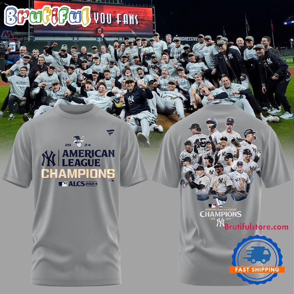 New York Yankees 2024 American League Champions New T Shirt