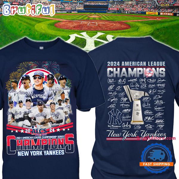 New York Yankees 2024 American League Championship Series Design T Shirt