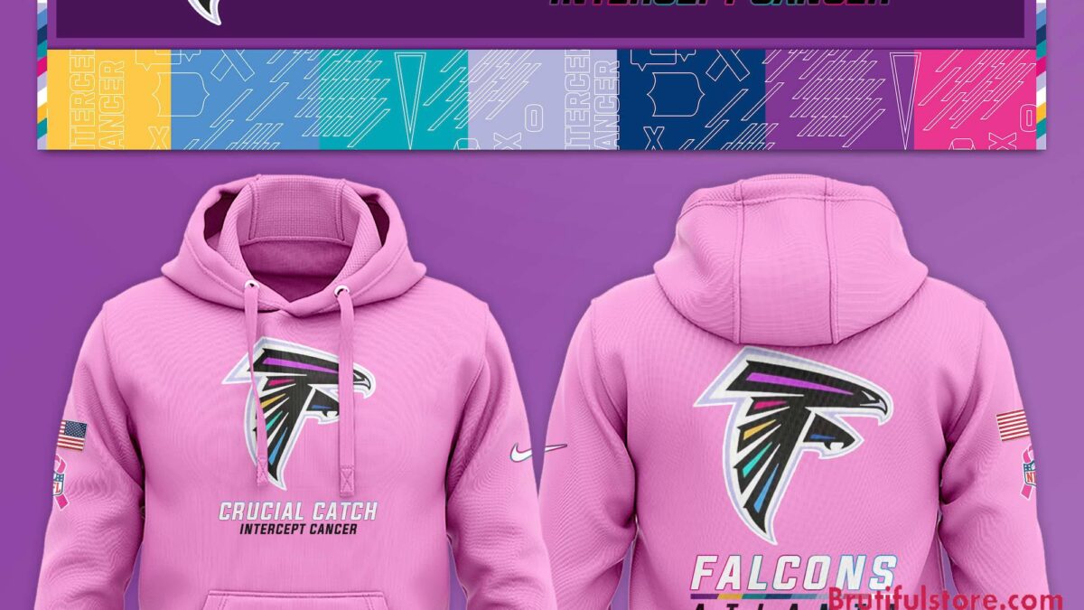 NFL Atlanta Falcons Crucial Catch Pink Breast Cancer Awareness