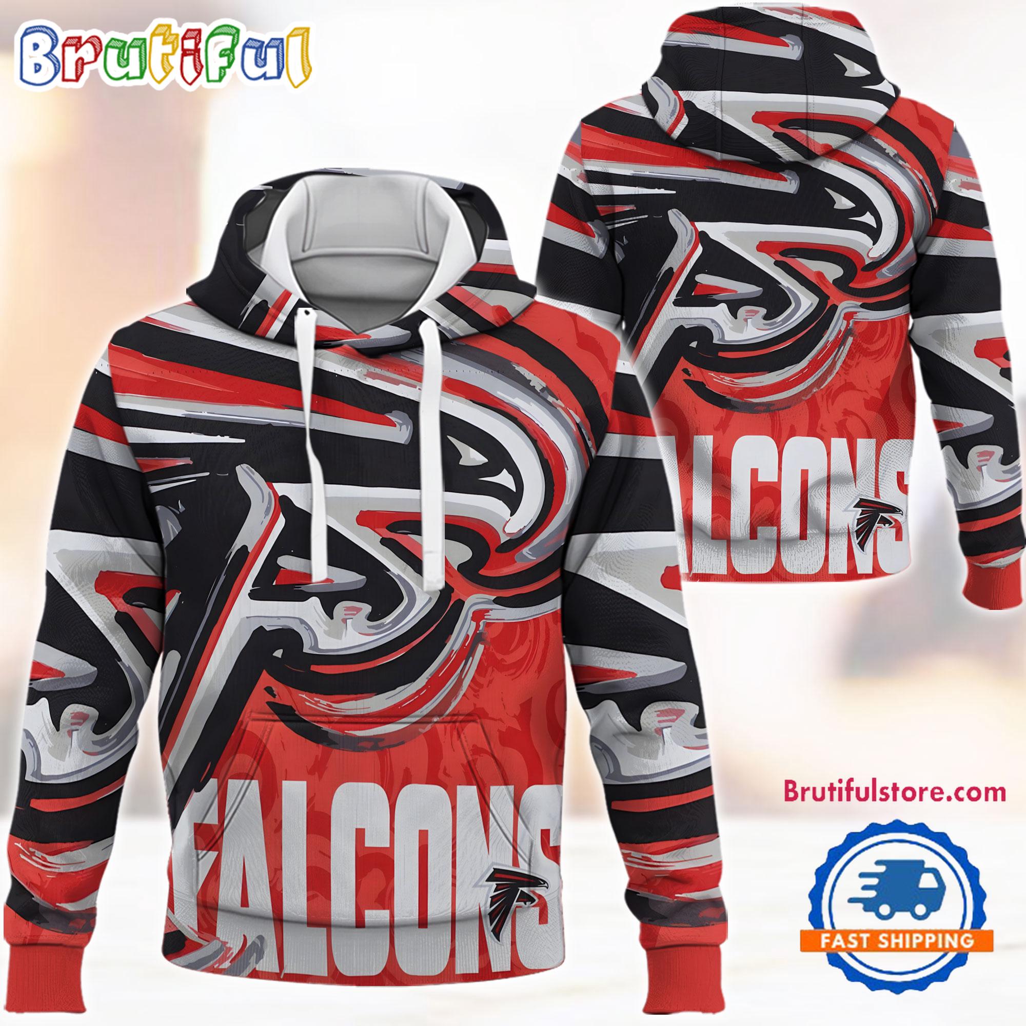 NFL Atlanta Falcons Football Team 2024 Season Art Print New Hoodie, T Shirt, Sweatshirt