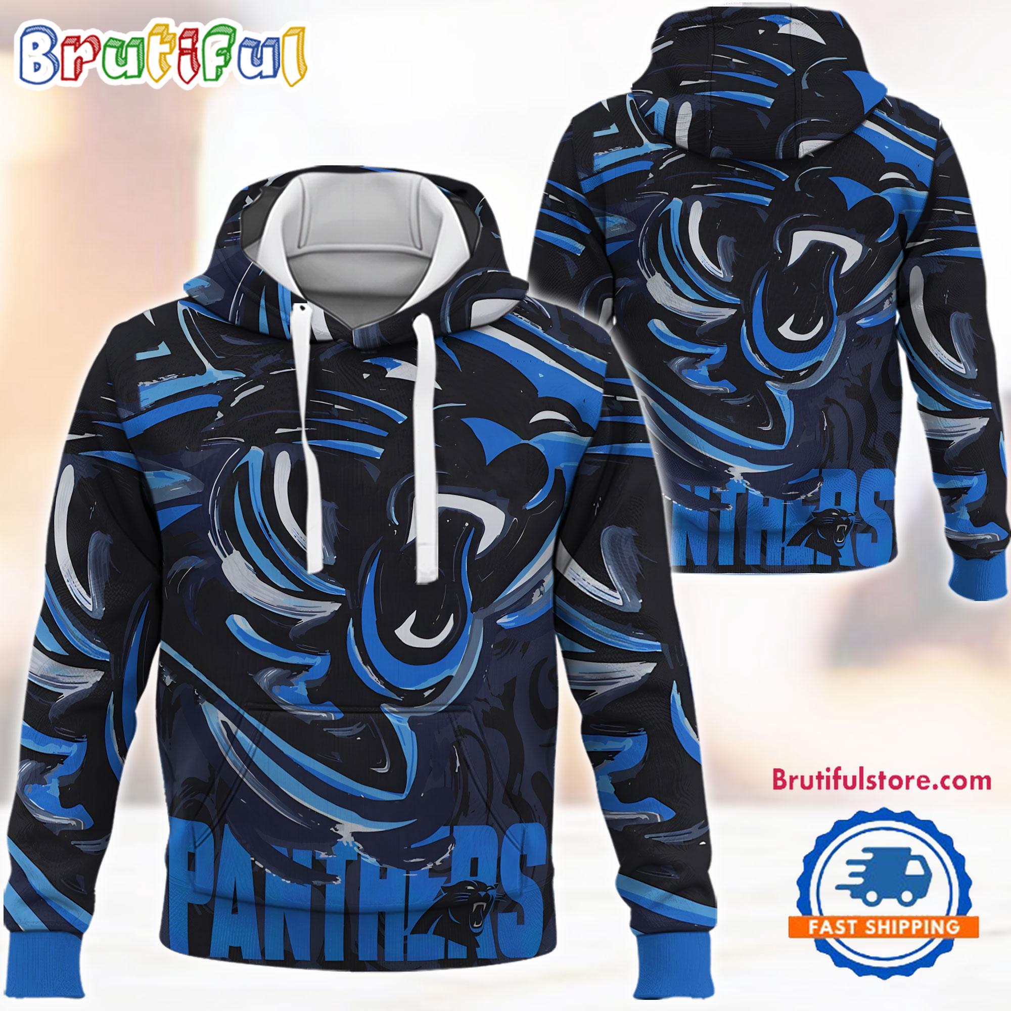 NFL Carolina Panthers Football Team 2024 Season Art Print New Hoodie, T Shirt, Sweatshirt