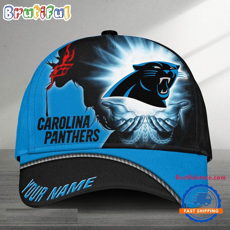 NFL Carolina Panthers Special Christian Custom Baseball Cap, Football God Hats