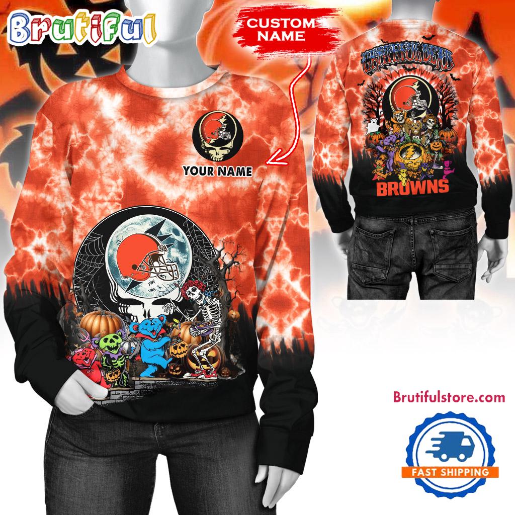 NFL Cleveland Browns Special Football Halloween Limited New Sweatshirt, Hoodie, T Shirt