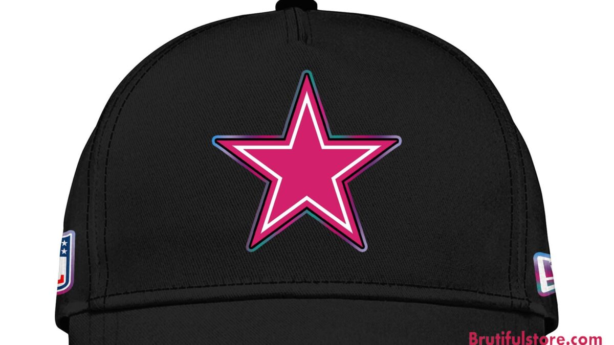 Victoria’s Secret Pink X New Era NFL Dallas Cowboys Dad Cap Dallas Cowboys Pink Ripstop 9FORTY M-Crown A-Frame Snapback  main image 4