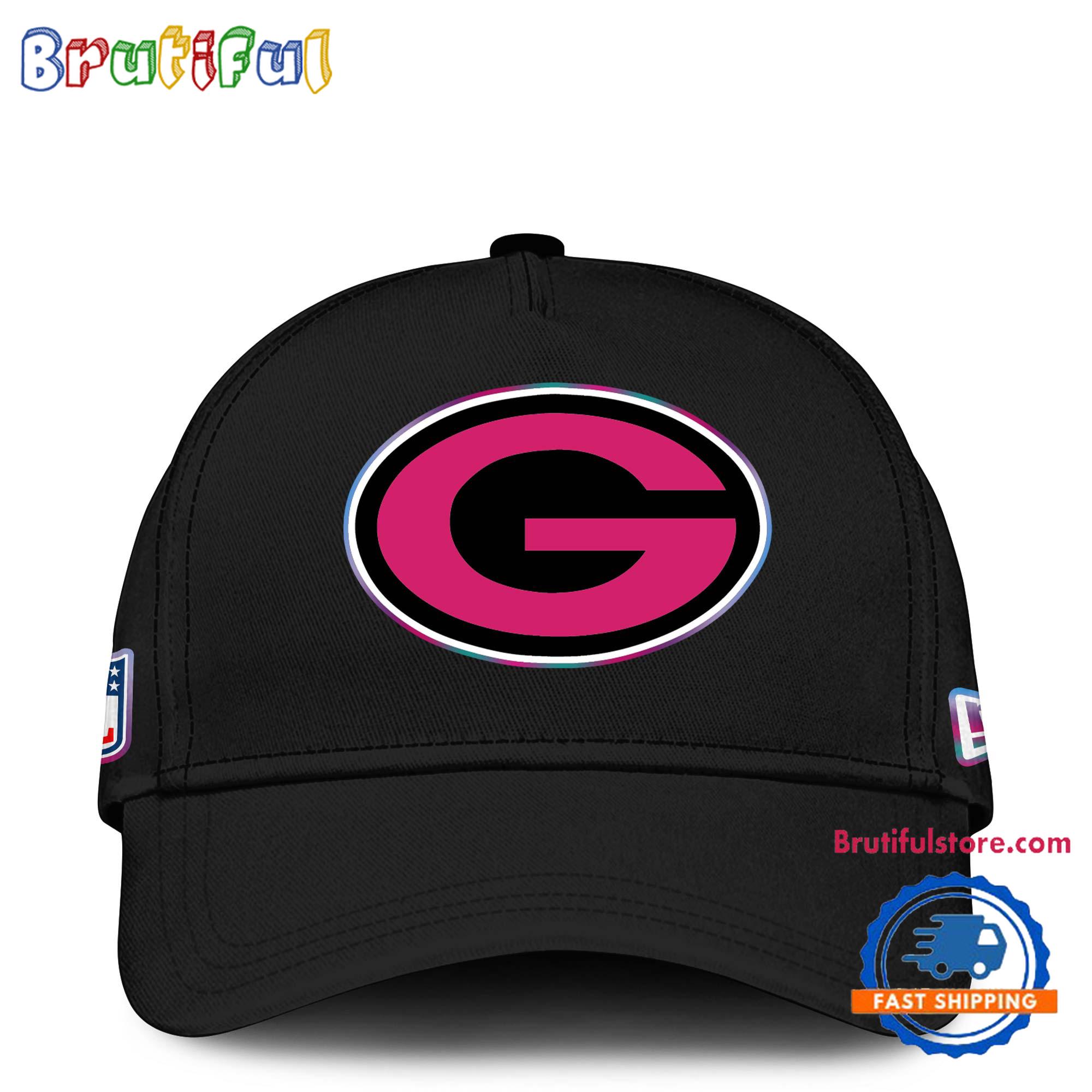 NFL Green Bay Packers Crucial Catch Pink Breast Cancer Awareness New Football Cap Hats