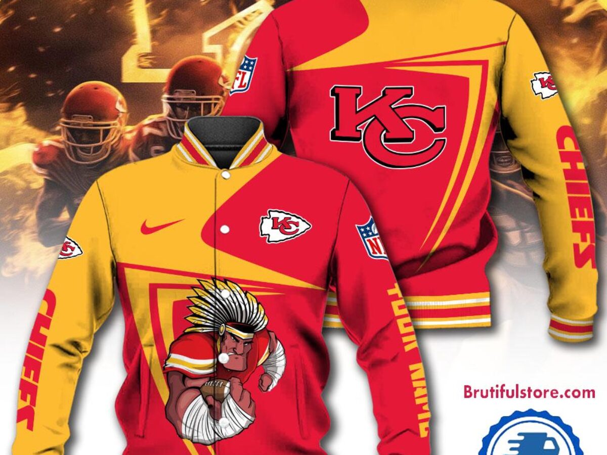 NFL Kansas City Chiefs Football Mascot Limited New Design Baseball