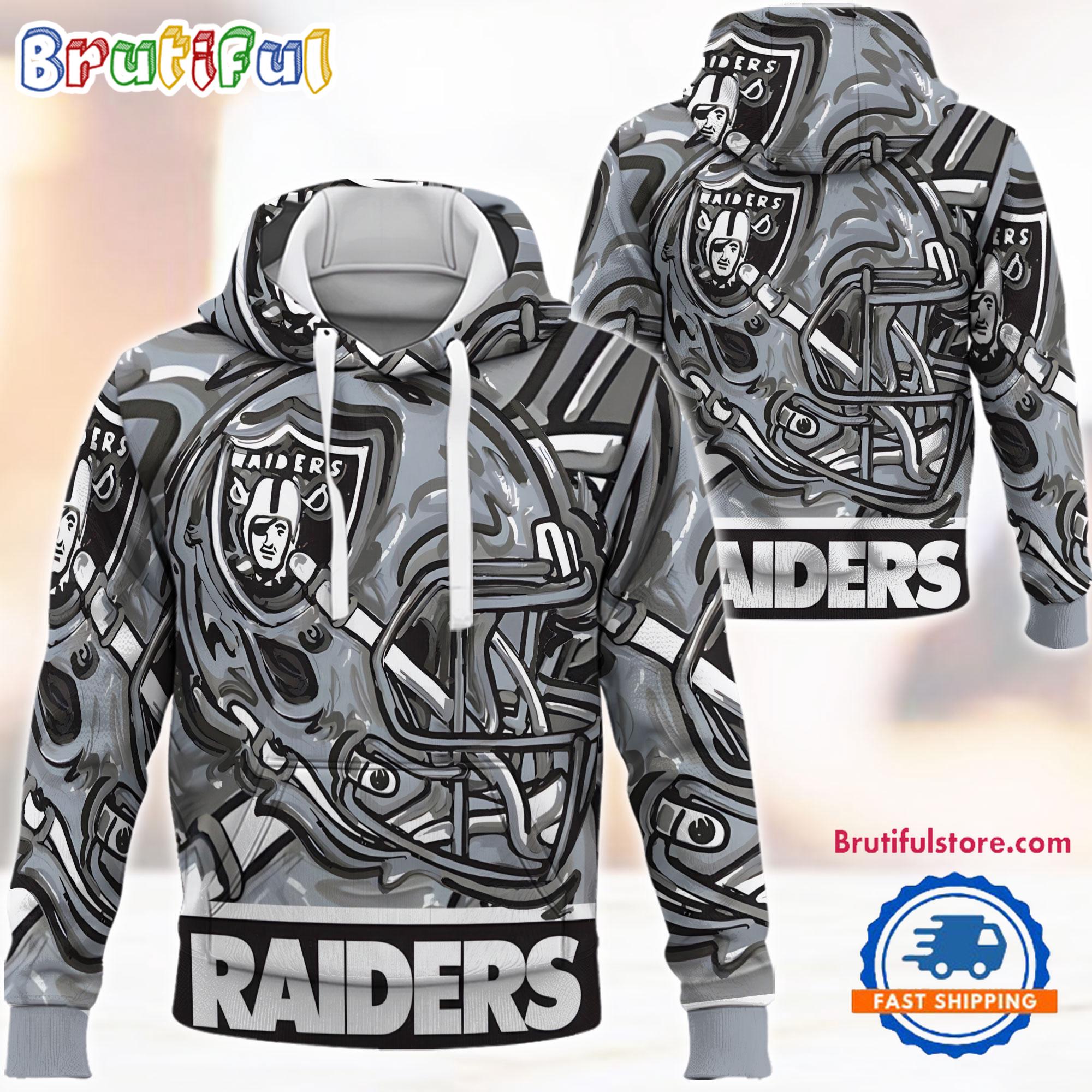 NFL Las Vegas Raiders Football Team 2024 Season Art Print New Hoodie, T Shirt, Sweatshirt