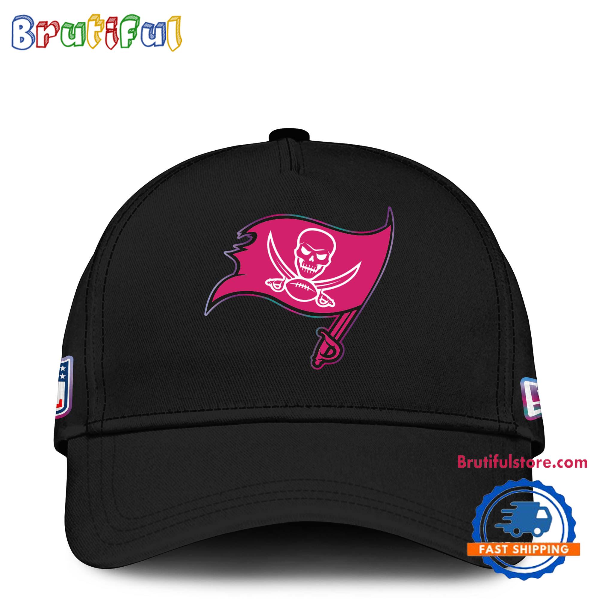 NFL Tampa Bay Buccaneers Crucial Catch Pink Breast Cancer Awareness New Football Cap Hats