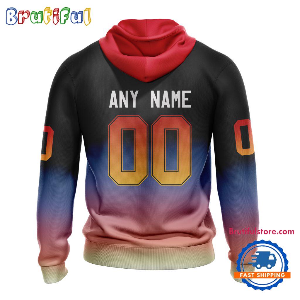 NHL Carolina Hurricanes X KISS Band Special Hockey Team Music Design Unisex Hoodie